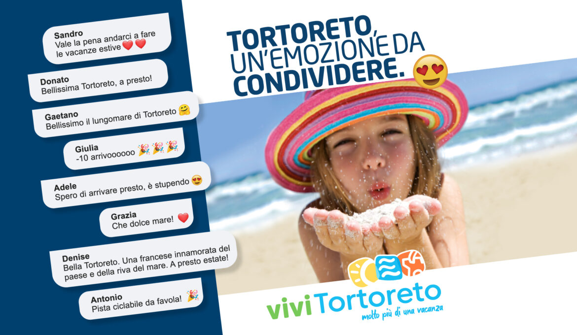 Al lancio la nuova campagna per la promozione turistica della città di Tortoreto.
